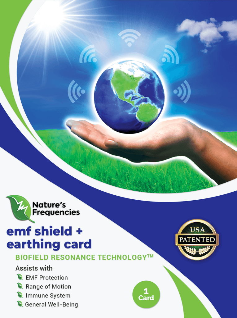 emf shield + earthing card - Natures Frequencies